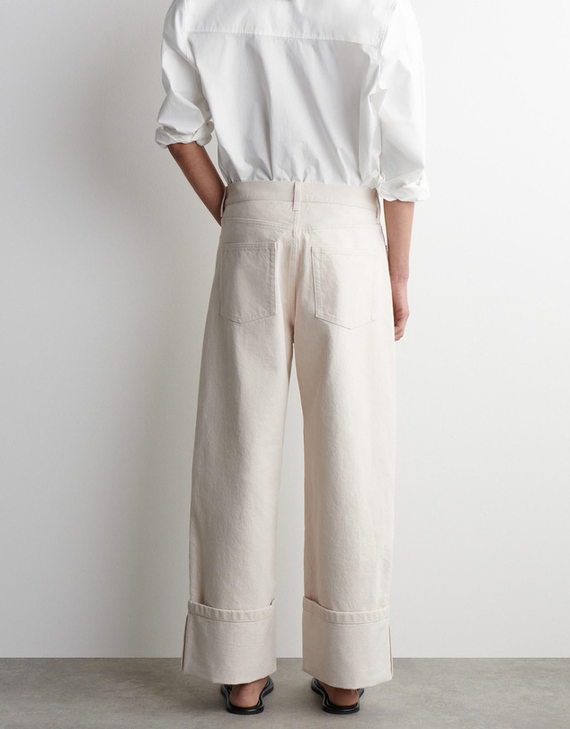 COS - Facade Turn-Up Straight-Leg Jeans