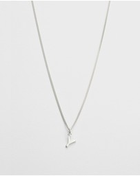 Kirstin Ash - Y Outline Initial Necklace