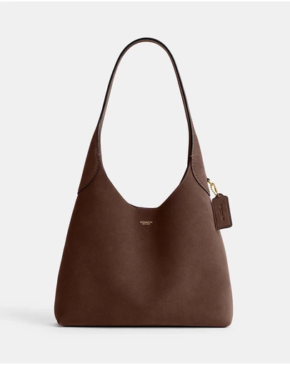 Coach - Suede Brooklyn Shoulder Bag 28