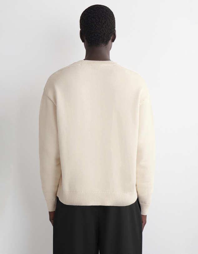COS - Knitted Cotton Crew-Neck Jumper