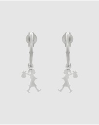 Karen Walker - Runaway Girl Hoop Earrings