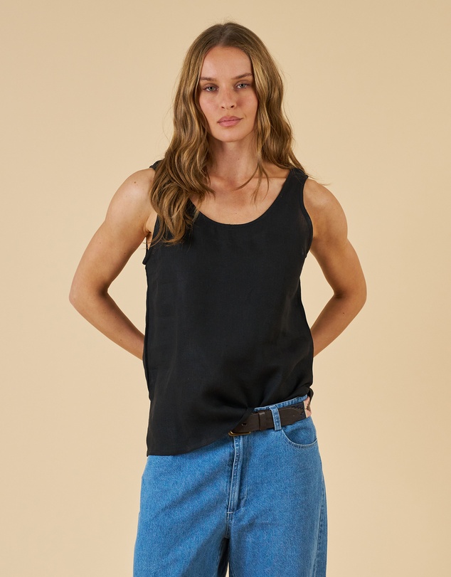 CAMIXA - Tanya Tank Linen Top