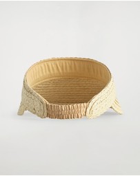 COS - Woven Paper Visor