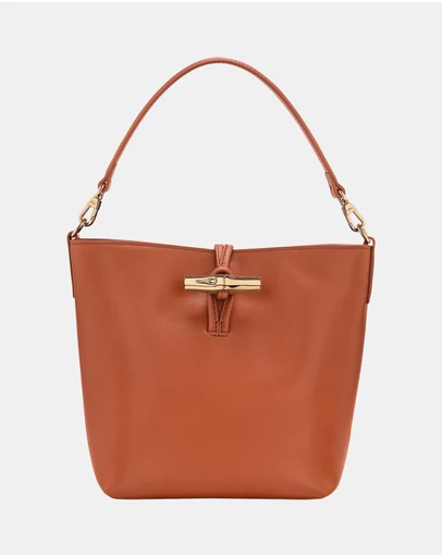 Longchamp - Le Roseau Leather Bucket Bag - XS