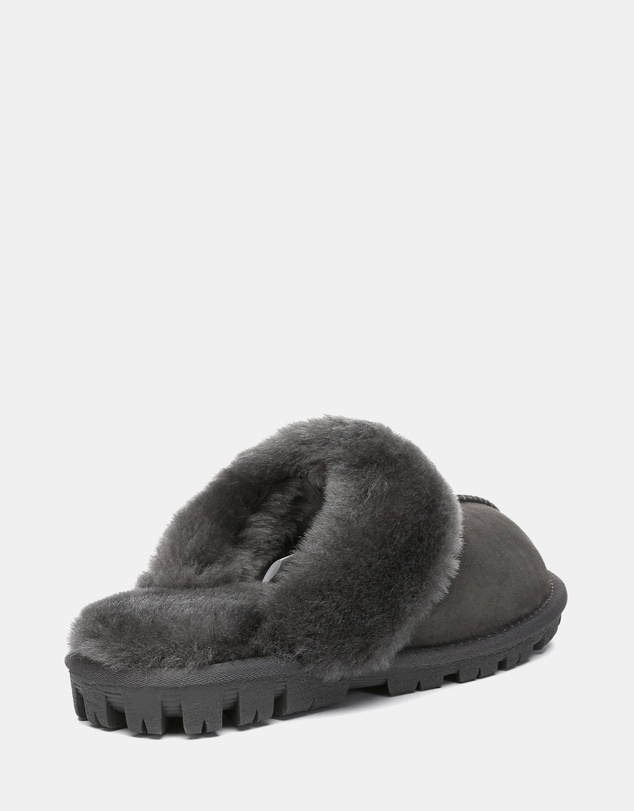 EVERAU - Australian Shepherd Ugg Waffle Slipper Sheepskin Upper House Shoes
