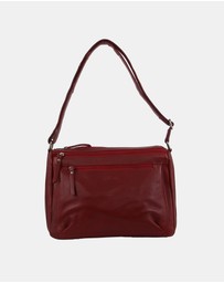 Milleni - Milleni Ladies Genuine Leather Cross-Body Bag