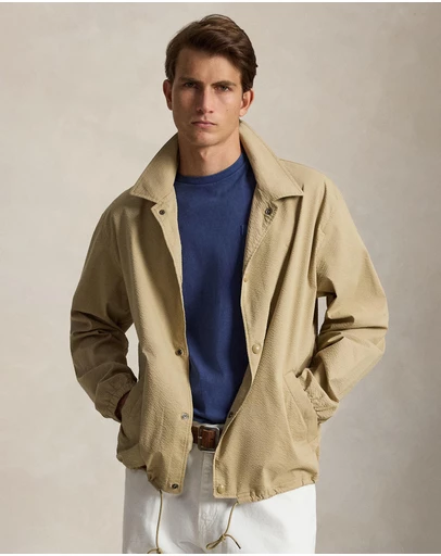 Polo Ralph Lauren - Seersucker Coachâ€™s Jacket