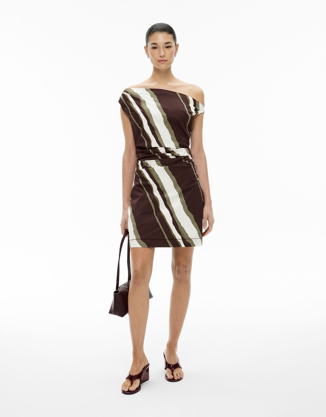 Witchery - Asymmetric Shoulder Mini Dress