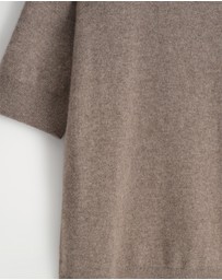 COS - Cashmere Mock-Neck T-Shirt