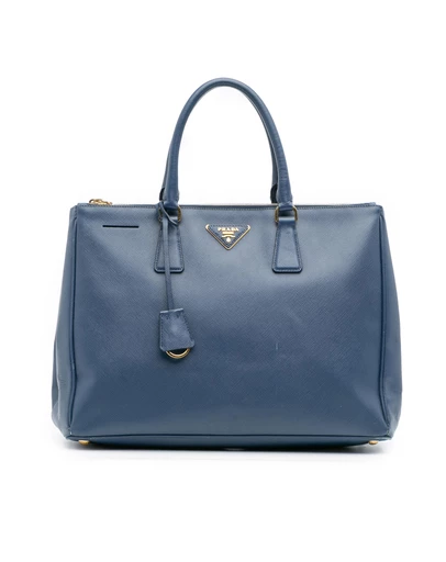 Pre-Loved by Azura Reborn - Pre-Loved Large Saffiano Lux Galleria Double Zip Tote