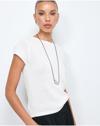 AERE - Lee Organic Cotton Knit Top
