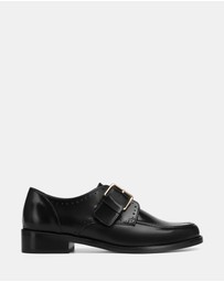Wittner - Fredi Leather Monk Strap Loafers