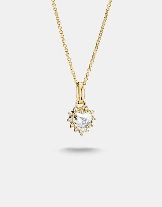 THOMAS SABO - THOMAS SABO Chain with heart-cut zirconia