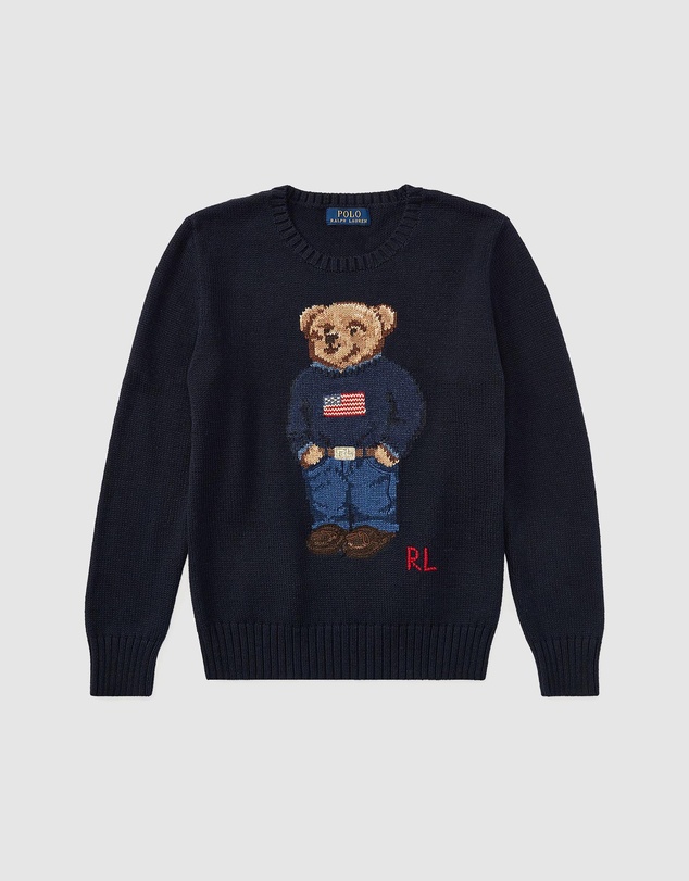 Polo Ralph Lauren - Polo Bear Cotton Sweater - Teens