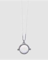 Von Treskow - Adjustable VT Flip Plate Necklace