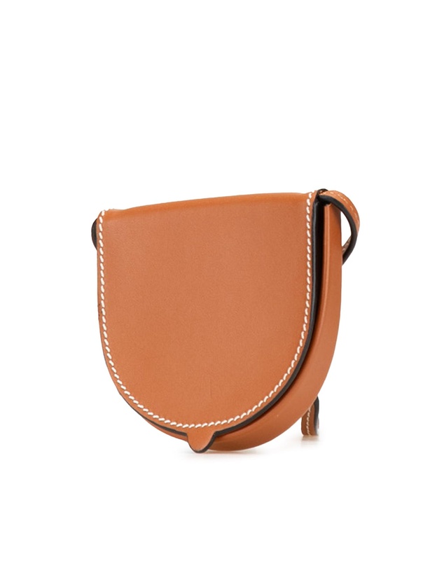 Pre-Loved by Azura Reborn - Pre-Loved Mini Soft Calfskin Heel Pouch