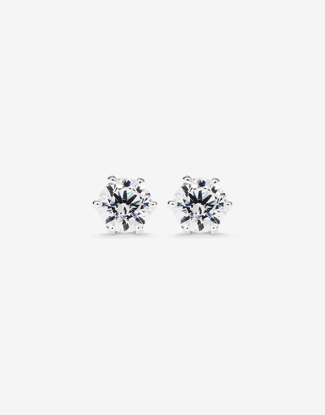 Michael Hill - Stud Earrings with Cubic Zirconia in Sterling Silver