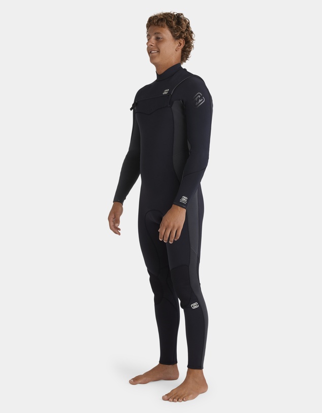 Billabong - Mens 3/2mm Absolute Natural Chest Zip Wetsuit