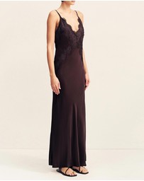 Shona Joy - Simona Lace Slip Maxi Dress