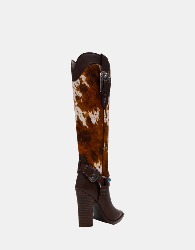 Steve Madden - Kolt-H Brown Multi Boots