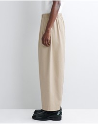 COS - Cotton Cropped Relaxed-Fit Barrel Leg Trousers