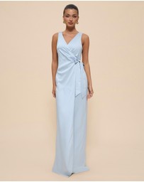 CHANCERY - Lani Sleeveless Wrap Maxi Dress