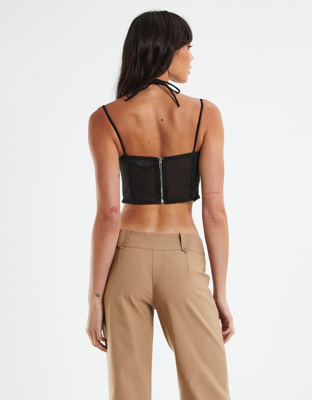 Neon Hart - Viccy Strappy Cross Front Corset