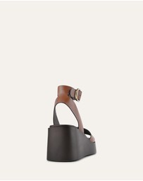 Jo Mercer - Cassie Mid Wedge Sandals
