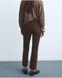 M.N.G - Sienna Flared Cropped Jeans