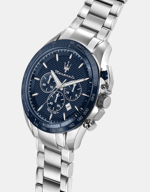 Maserati - Traguardo 45mm Stainless Steel Chronograph Watch