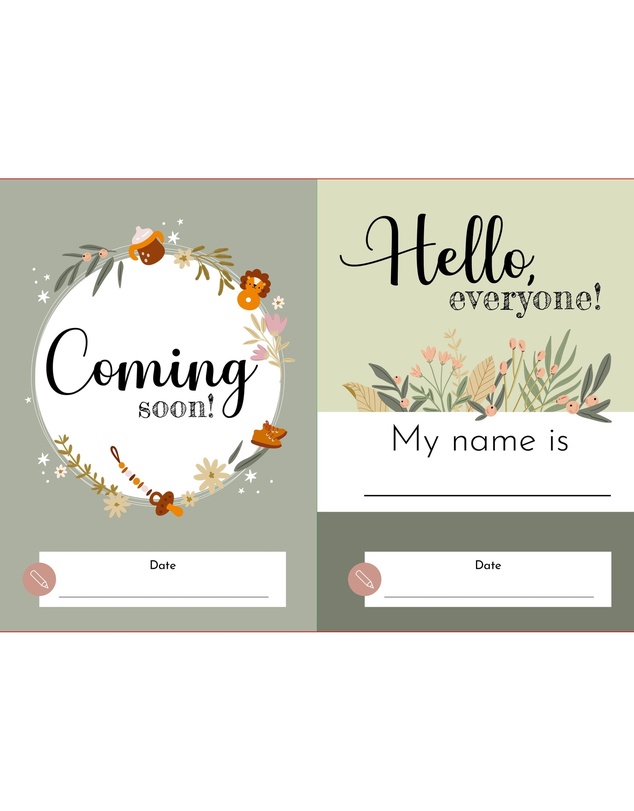 Sassi - My First Moments Card and Book Set Memories