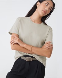 Forcast - May Relaxed Cotton T-shirt