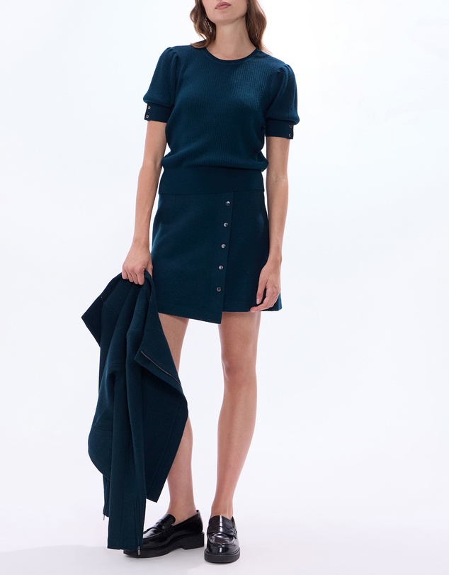 Marcs - Fiadh Felted Wool Mini Skirt