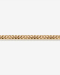 Michael Hill - Round Curb Pendant Bar Chain in 18kt Gold Vermeil