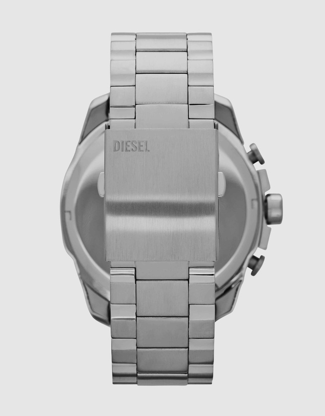 Diesel - Mega Chief Silver Tone Chronograph Watch