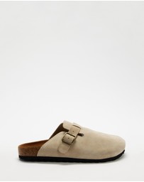 Atmos&Here - Georgia Suede Slides