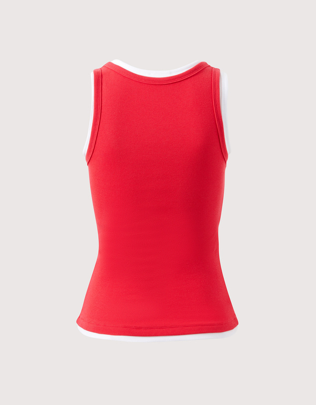Ceres Life - Skylar Layered Rib Tank