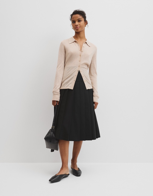 Country Road - Merino Long Sleeve Knit Shirt