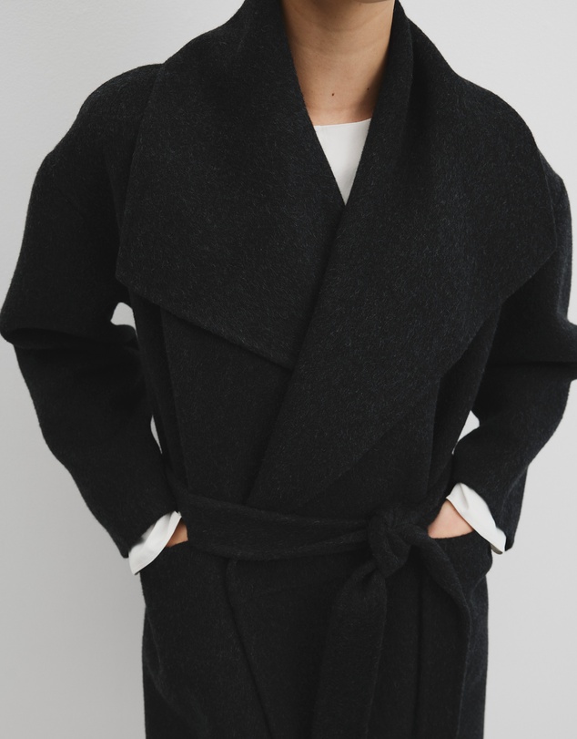 Country Road - Oversized Wrap Coat