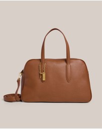 VESTIRSI - Vera Cognac Medium Bowler Bag