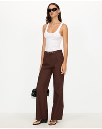 Dazie - Solaro Belted Trousers