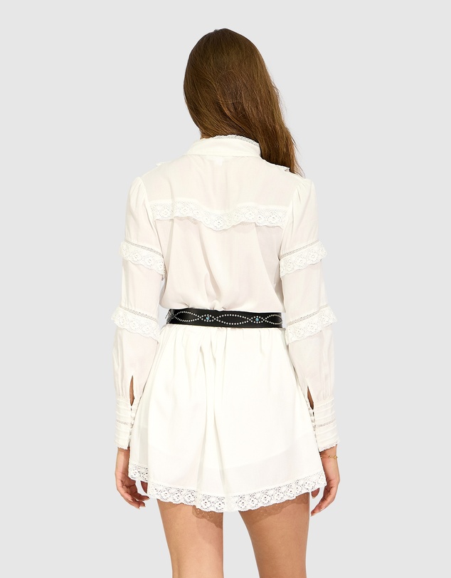Belle & Bloom - Spotlight Lace Mini Dress