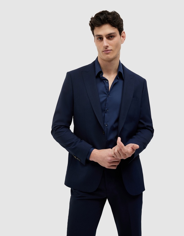 Politix - Wool Blend Regular Stretch Premium Tailored Jacket