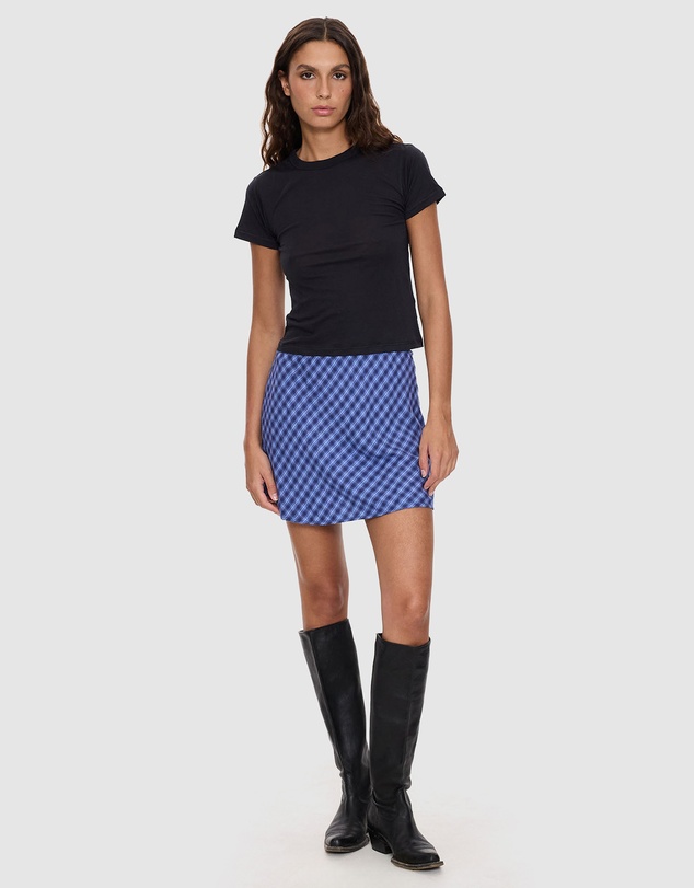 Thrills - High Speed Check Mini Skirt