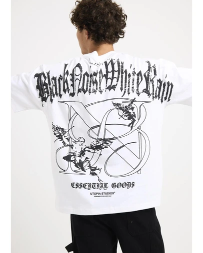 Black Noise White Rain - Cosmos T-Shirt