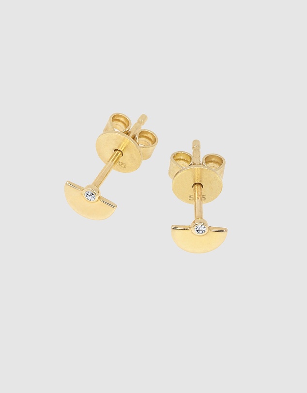 Luna Rae - Solid Gold - Lost Star Diamond Studs