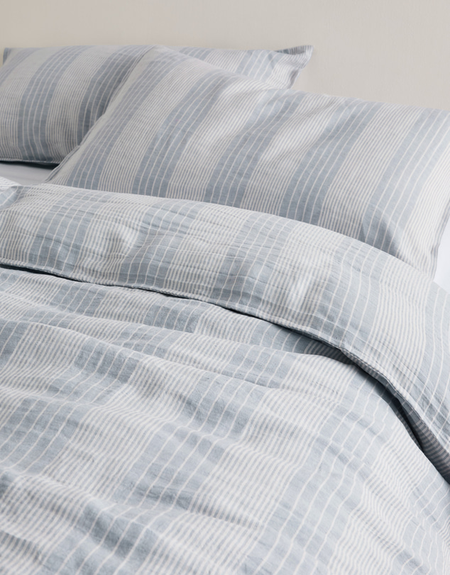 Country Road - Skye Linen Queen Quilt Cover