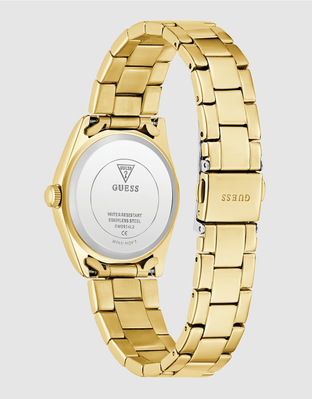 GUESS - Guess Alice Ladies Gold Tone Date Watch