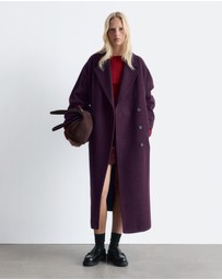 & Other Stories - Voluminous Belted Wool Coat
