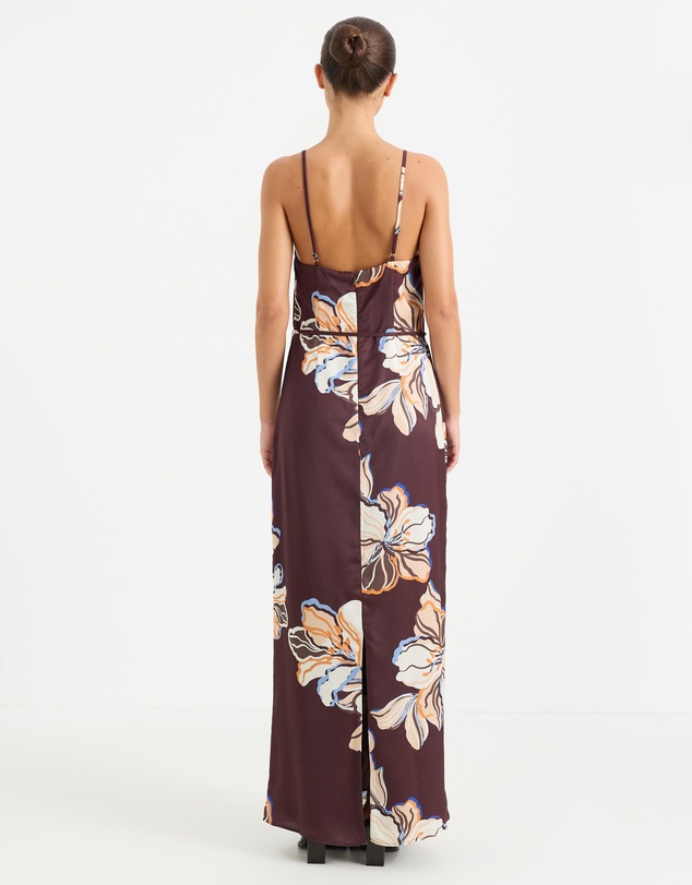 Calli - Julien Scoop Neck Maxi Dress